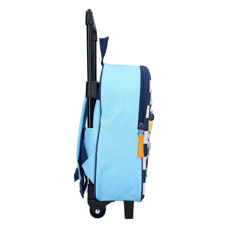 Load image into Gallery viewer, Vadobag bluey 3d trolley rugzak oh happy days

