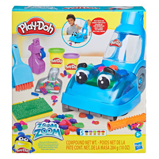 Hasbro play-doh zoom zoom vacuüm en schoonmaak set