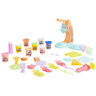Afbeelding laden in galerijviewer, Hasbro playdoh kitchen creations ijsjes speelset
