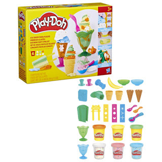 Afbeelding laden in galerijviewer, Hasbro playdoh ijsjes feest
