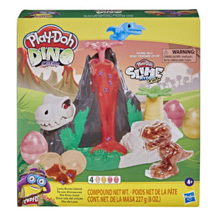 Hasbro play-doh slime hydro glitz dino vulkaan