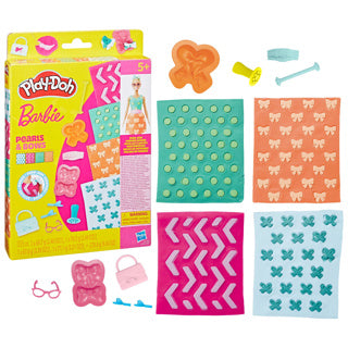 Load image into Gallery viewer, Play-doh barbie pearl and bows
