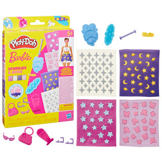 Afbeelding laden in galerijviewer, Play-doh barbie sparkles and gems
