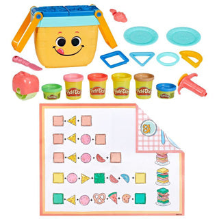 Chargez l'image dans la visionneuse de la galerie, Hasbro play-doh picknick creaties startersset - klei

