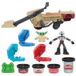 Load image into Gallery viewer, Play-doh star wars the mandelorian speeder
