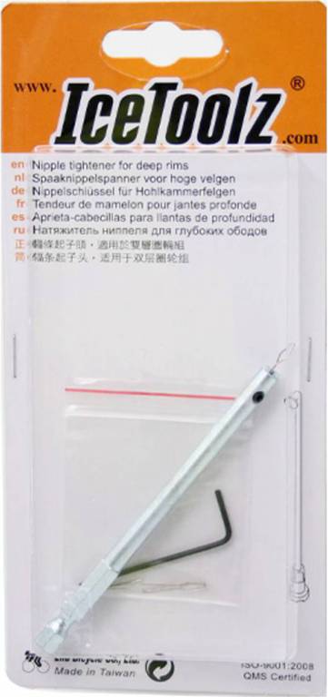 Load image into Gallery viewer, spaaknippelsleutel hoge velg 10 cm zilver
