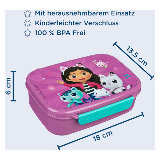 Undercover gabby's dollhouse broodtrommel