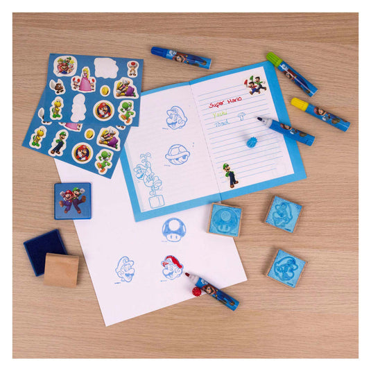 Undercover super mario mega stempelset