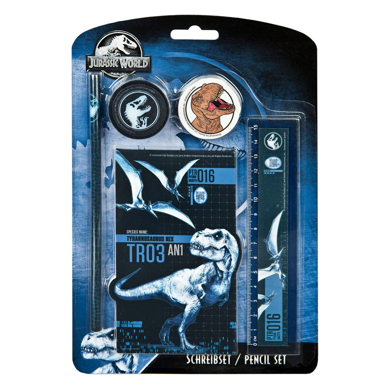 Load image into Gallery viewer, Undercover Jurassic World Schrijfset, 5dlg.
