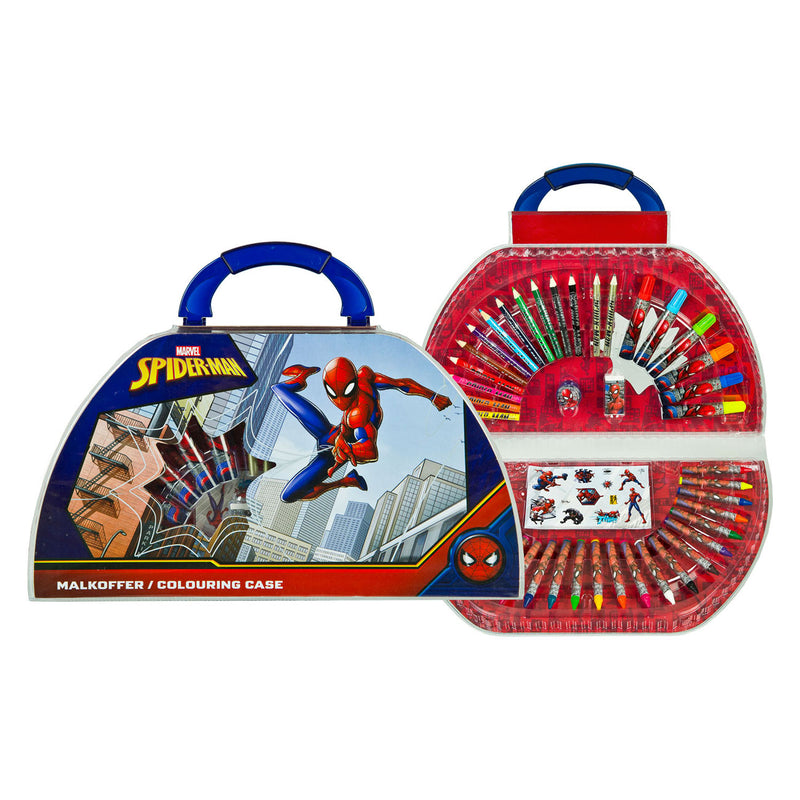 Load image into Gallery viewer, Undercover spiderman kleurkoffer, 51dlg.
