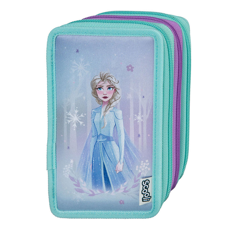 Load image into Gallery viewer, Undercover 3-vaks gevulde etui disney frozen
