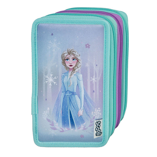 Undercover 3-vaks gevulde etui disney frozen