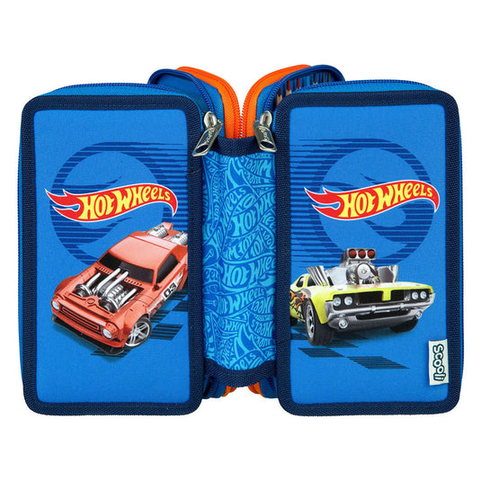 Undercover 3-vaks gevulde etui hot wheels