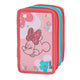 Undercover 3-vaks gevulde etui minnie mouse