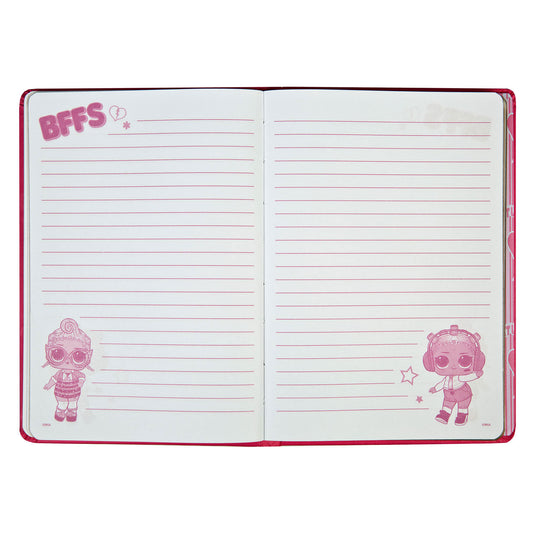 Undercover notitieboek l.o.l. suprise met magnetische sluiting