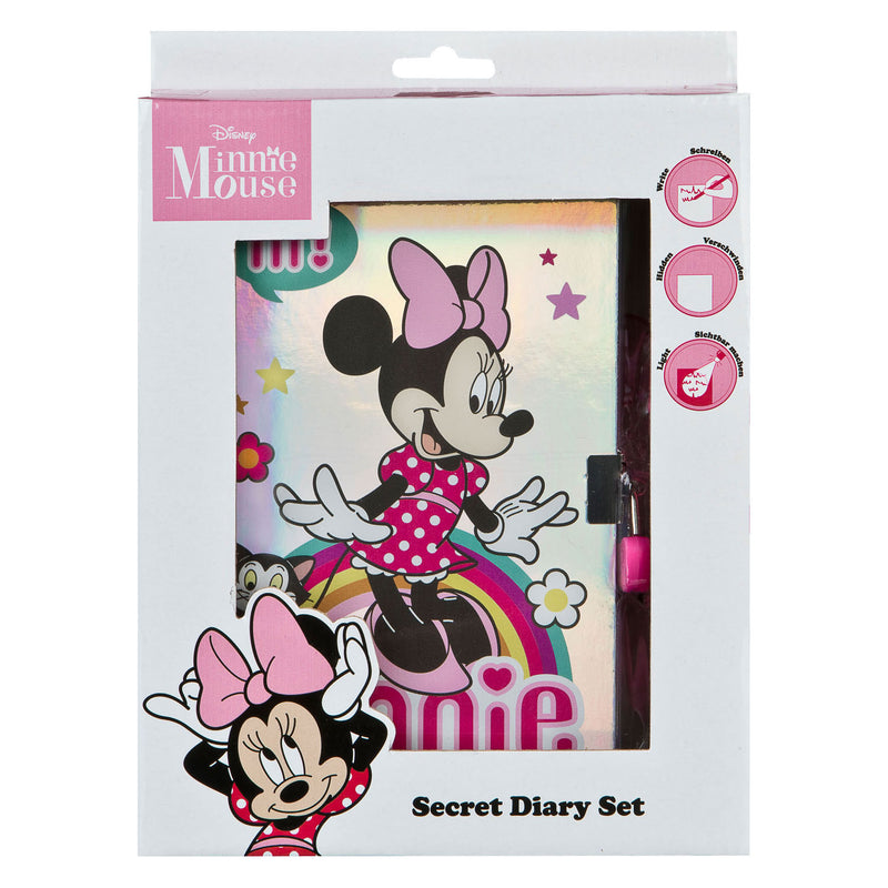 Load image into Gallery viewer, Undercover geheim dagboek minnie mouse met uv-pen
