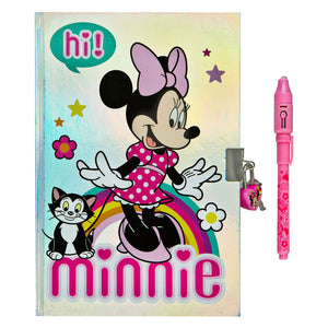 Undercover geheim dagboek minnie mouse met uv-pen