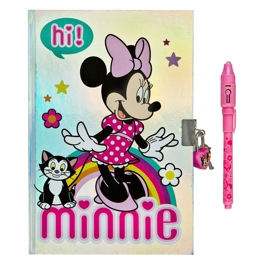 Undercover geheim dagboek minnie mouse met uv-pen