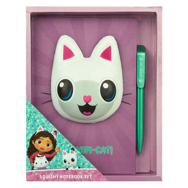 Undercover squishy notitieboek gabby's poppenhuis met pen