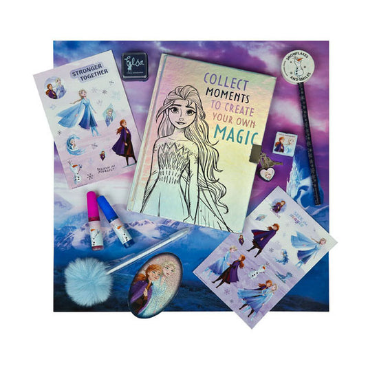 Undercover glitter disney frozen dagboek set