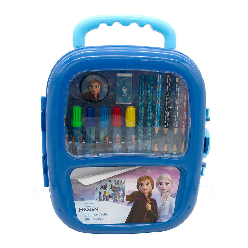 Load image into Gallery viewer, Undercover Gevulde Trolley Kleurkoffer Frozen
