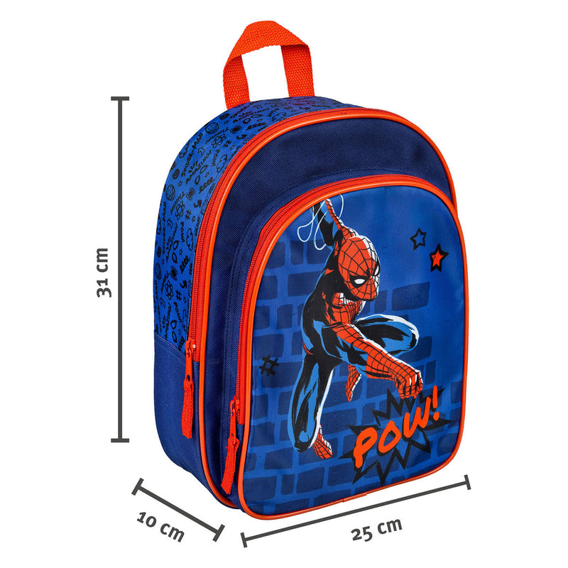 Load image into Gallery viewer, Undercover rugzak met voorvak spiderman

