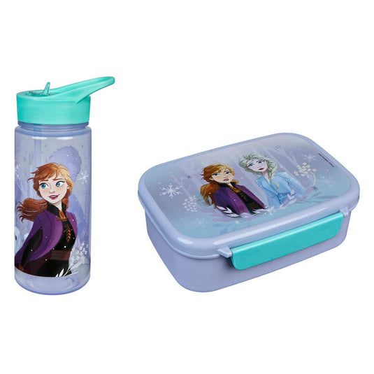 Undercover broodtrommel en drinkfles frozen