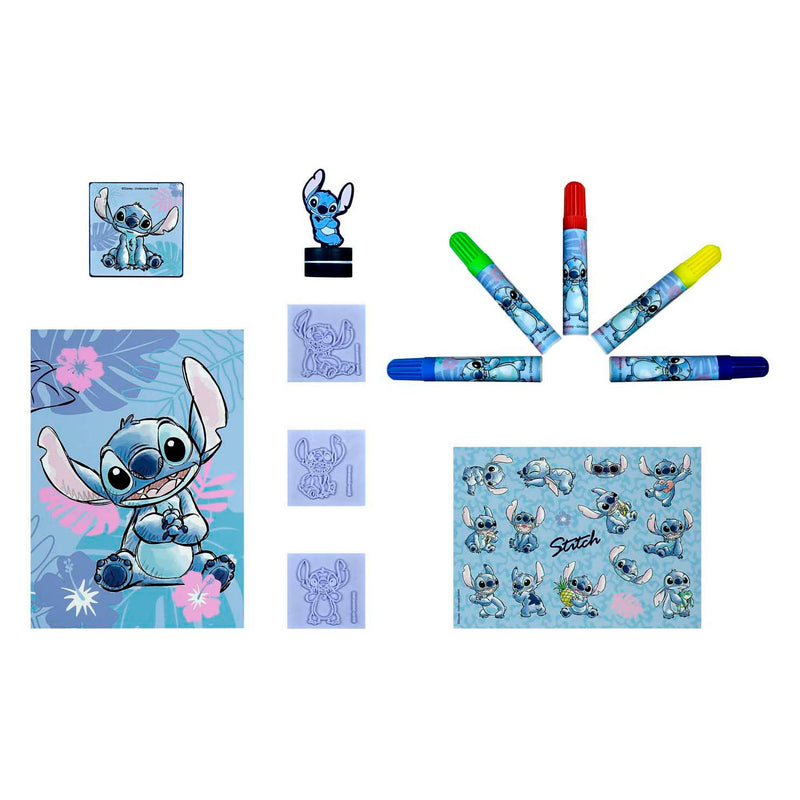 Load image into Gallery viewer, Van der meulen mega stempel- en kleurset stitch
