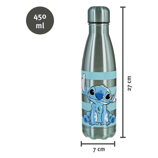 Undercover stitch - roestvrijstalen thermosfles - 500ml - blauw - met grafische opdruk