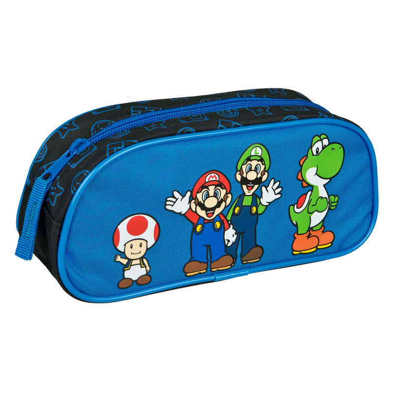 Load image into Gallery viewer, Undercover etui super mario blauw met rits
