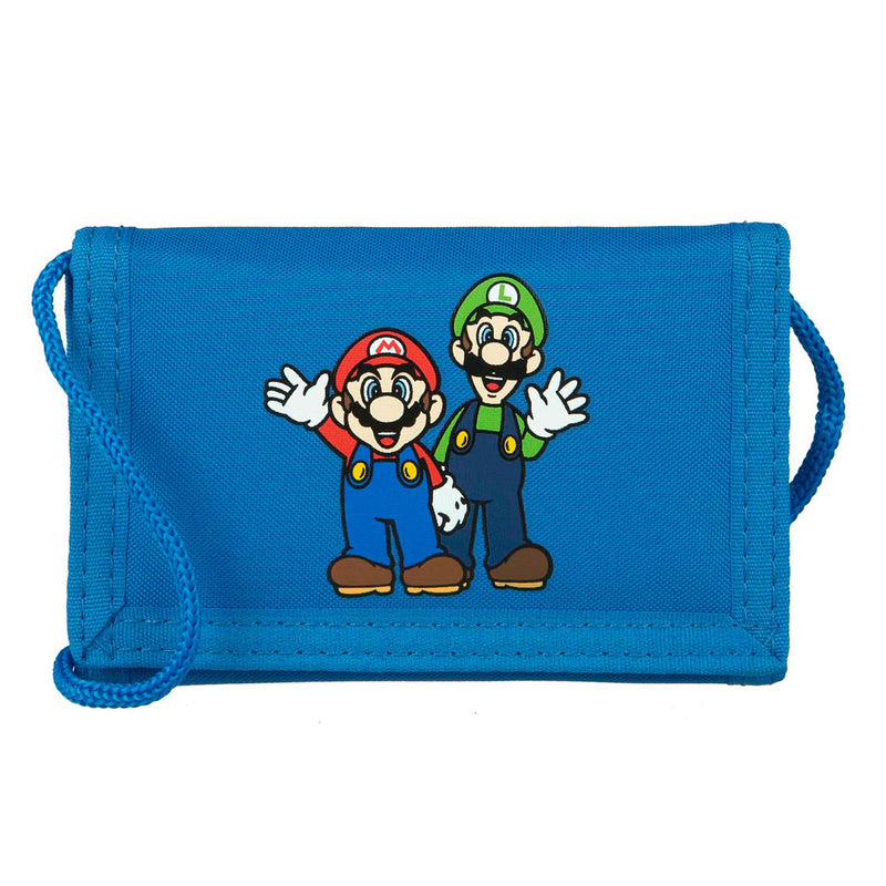 Load image into Gallery viewer, Undercover portemonee super mario blauw
