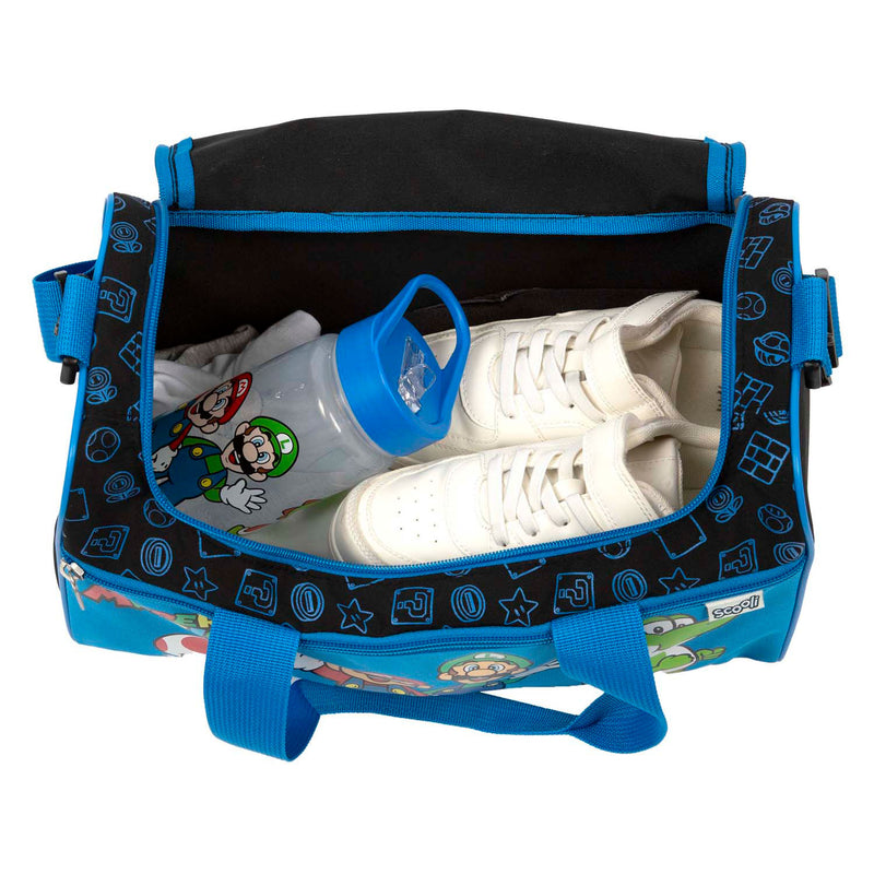 Load image into Gallery viewer, Undercover sporttas super mario blauw

