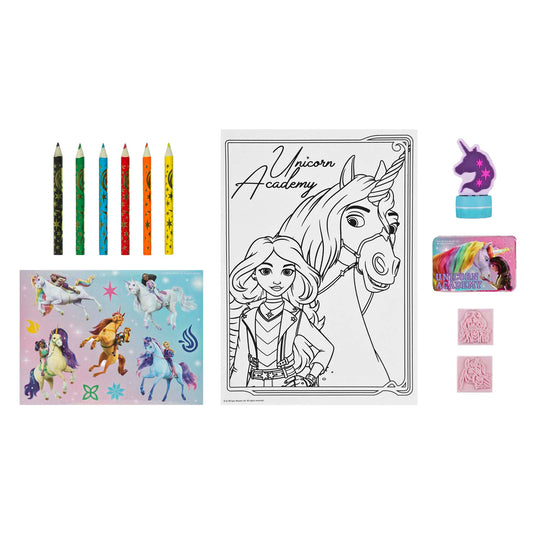 Undercover unicorn academy knutselbox, 21dlg