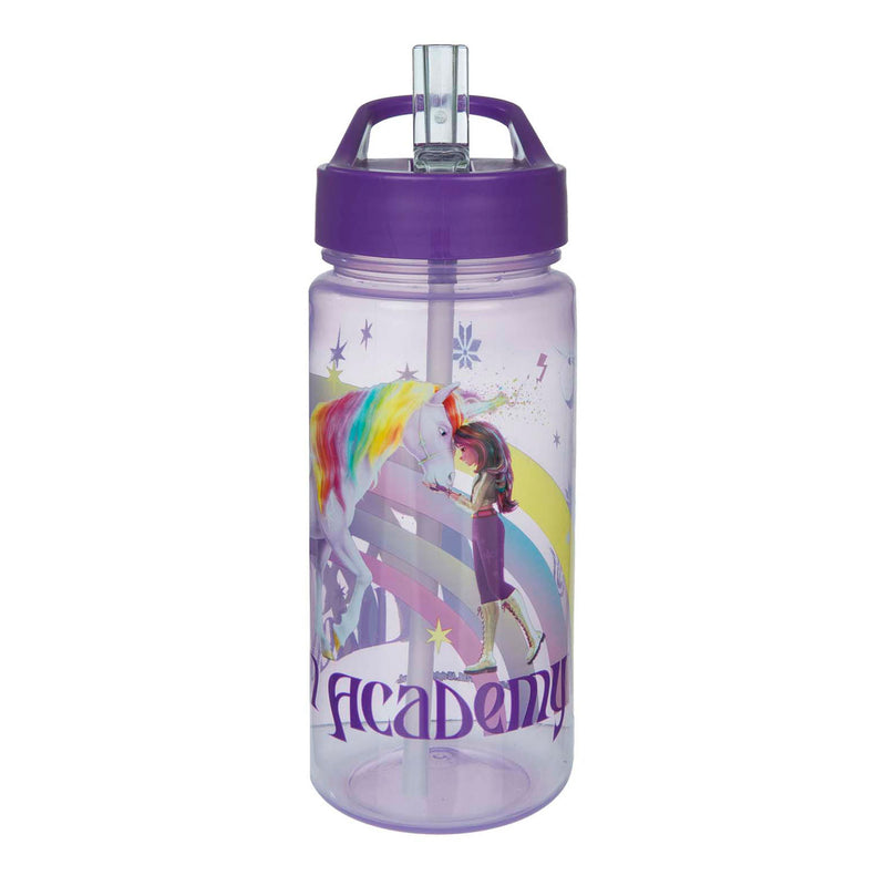 Afbeelding laden in galerijviewer, Undercover unicorn academy drinkbeker 500ml eenhoorn regenboog design.
