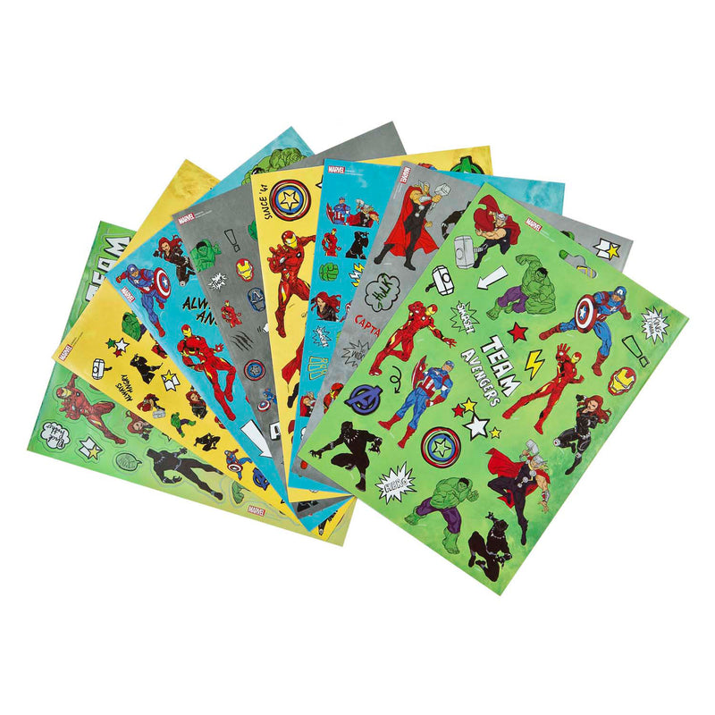 Load image into Gallery viewer, Undercover stickerboek avengers met 8 vellen
