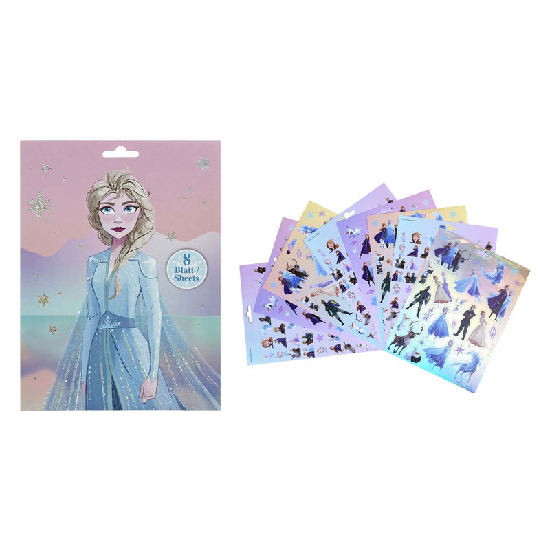Load image into Gallery viewer, Undercover stickerboek frozen met 8 vellen
