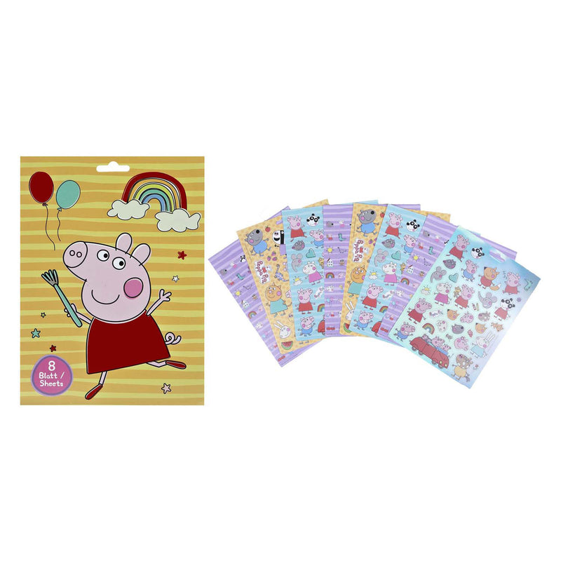 Laden Sie das Bild in Galerie -Viewer, Undercover stickerboek peppa pig met 8 vellen
