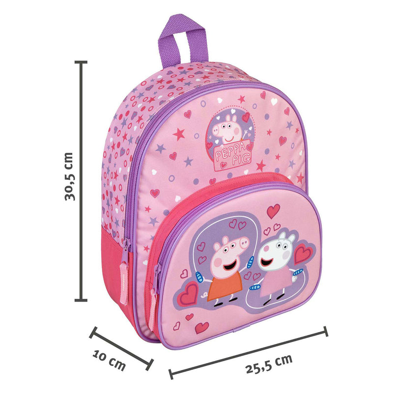 Chargez l'image dans la visionneuse de la galerie, Undercover rugzak met voorvak peppa pig
