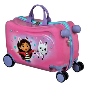 Undercover trolleykoffer ride-on gabby's poppenhuis