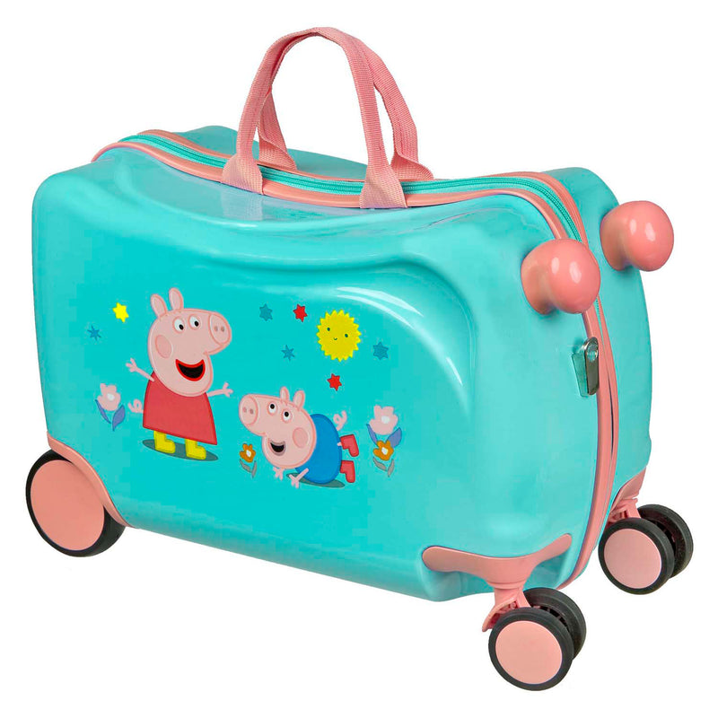 Load image into Gallery viewer, Undercover trolleykoffer ride-on peppa pig

