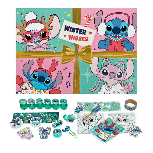 Undercover angel en stitch adventskalender