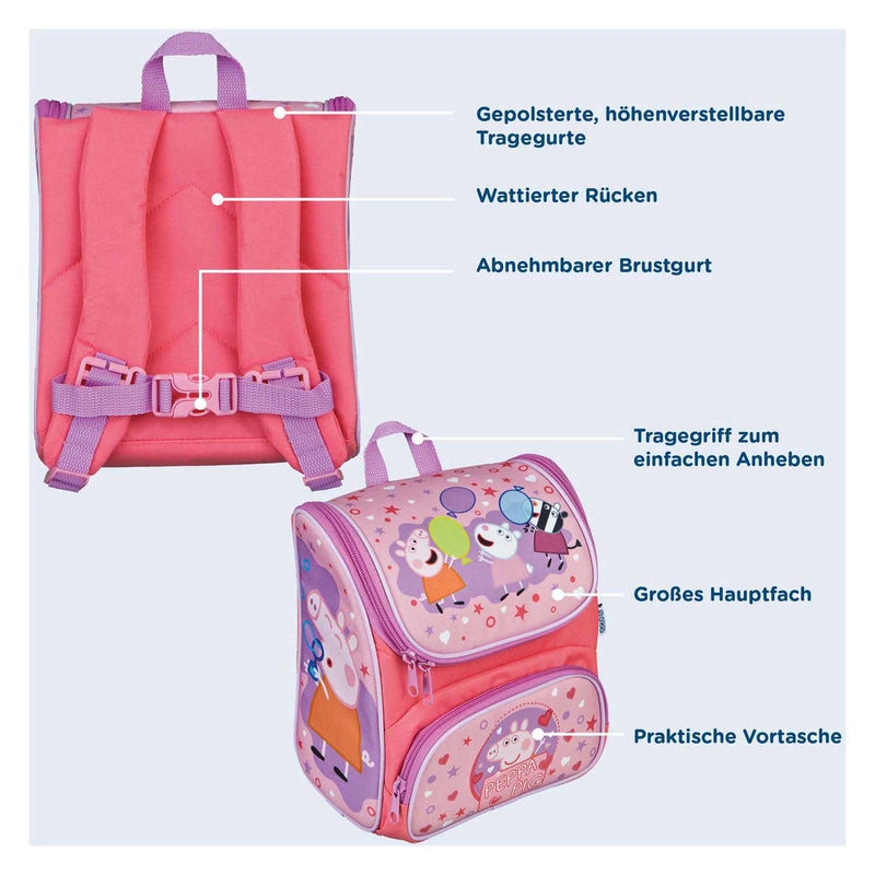 Load image into Gallery viewer, Undercover rugzak roze - peppa pig
