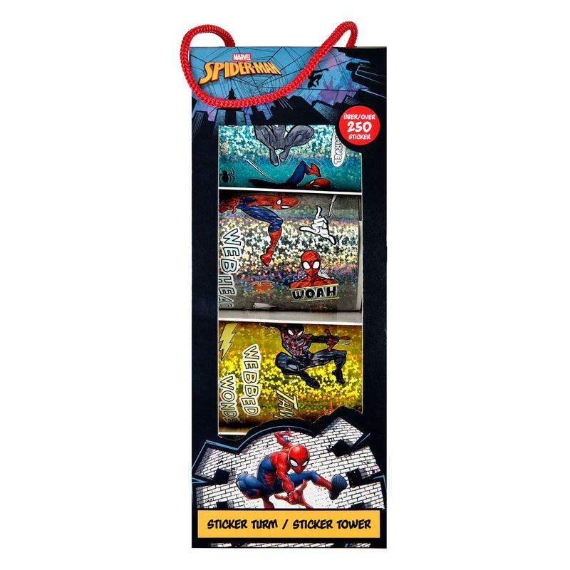 Load image into Gallery viewer, Undercover sticker toren spiderman - 250+st.
