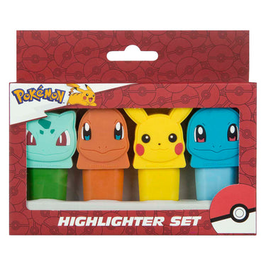 Undercover mini markeerstiften pokemon - 4st.