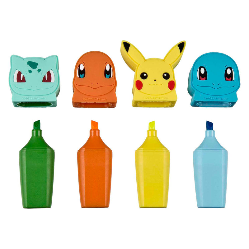 Load image into Gallery viewer, Undercover mini markeerstiften pokemon - 4st.
