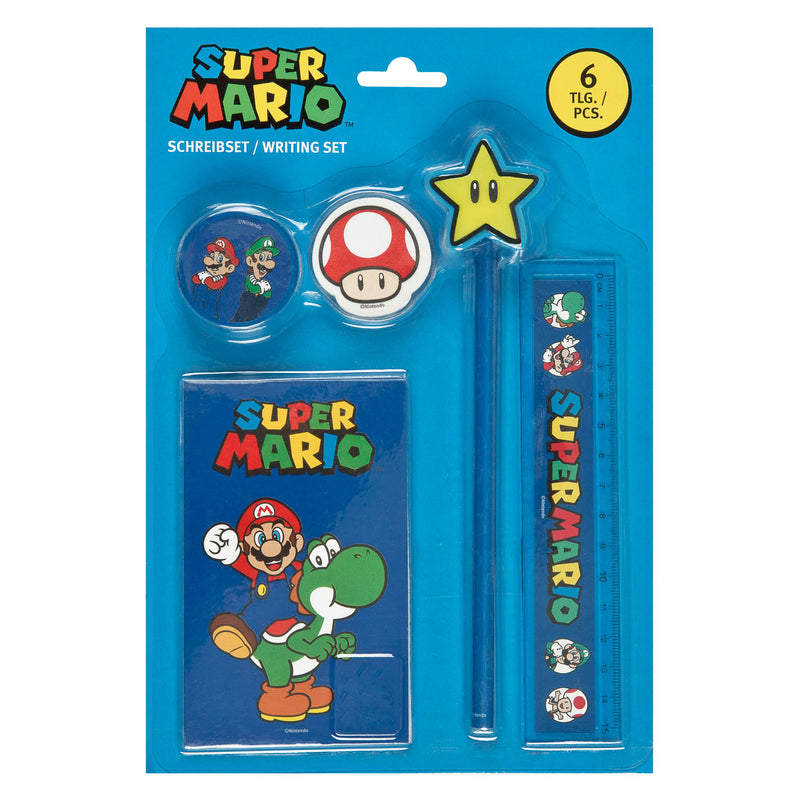 Load image into Gallery viewer, Super mario schrijfset - 6dlg.
