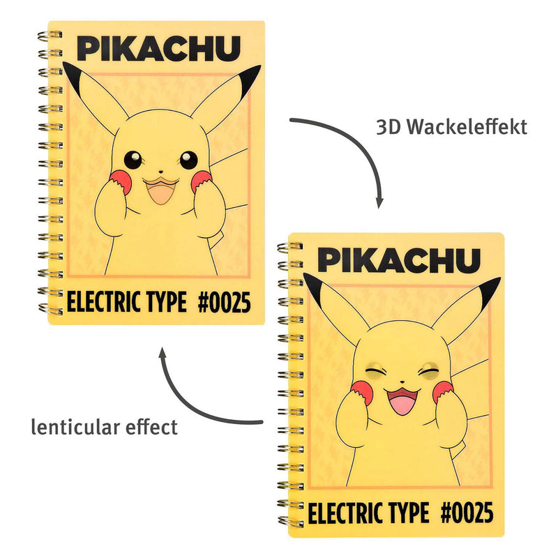 Load image into Gallery viewer, Undercover notitieboek pikachu
