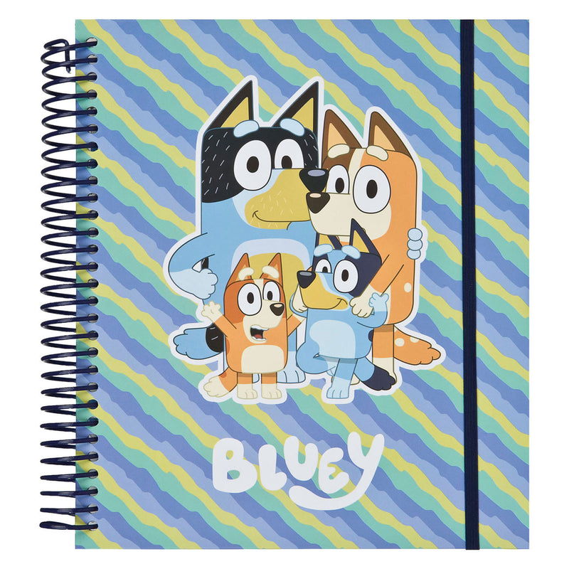 Load image into Gallery viewer, Undercover stencil en kleurset bluey - 49dlg.
