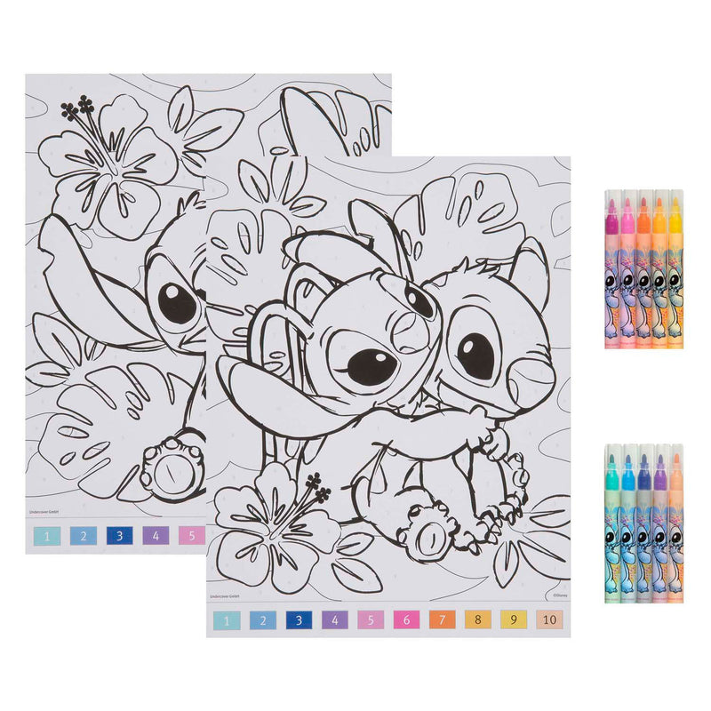 Load image into Gallery viewer, Undercover kleuren op nummer set stitch
