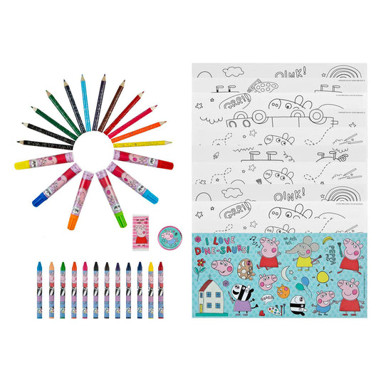 Undercover kleurkoffer peppa pig - 44dlg.